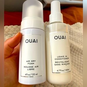 Ouai Leave-In Conditioner & Air Dry Foam